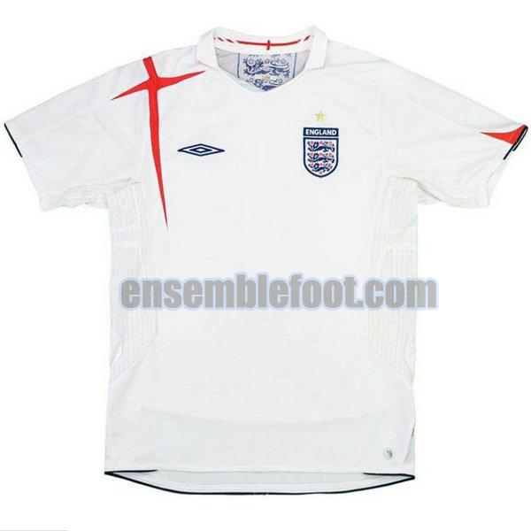 maillots angleterre 2006 blanc domicile
