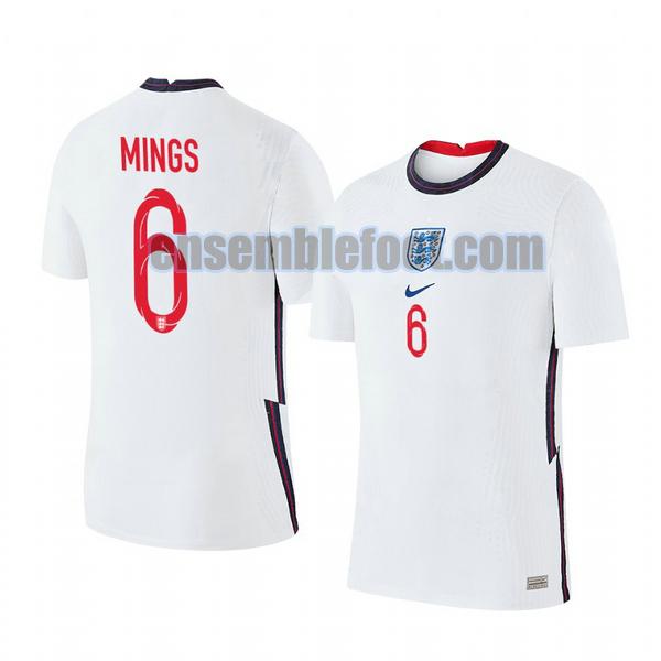 maillots angleterre 2020-2021 domicile tyrone mings 6