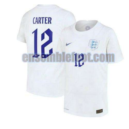 maillots angleterre 2022-2023 domicile carter 12