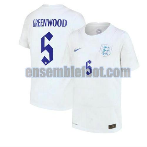 maillots angleterre 2022-2023 domicile greenwood 5