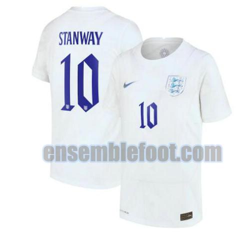 maillots angleterre 2022-2023 domicile stanway 10