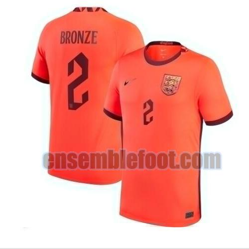 maillots angleterre 2022-2023 exterieur bronze 2