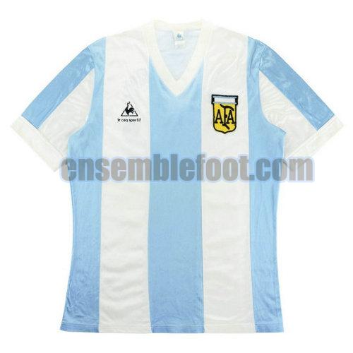 maillots argentine 1984 domicile