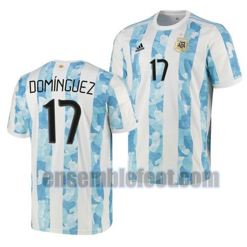 maillots argentine 2021-2022 domicile nicolas dominguez 17