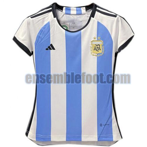 maillots argentine 2022-2023 femme domicile pas cher