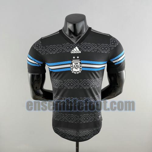 maillots argentine 2022-2023 noir player version