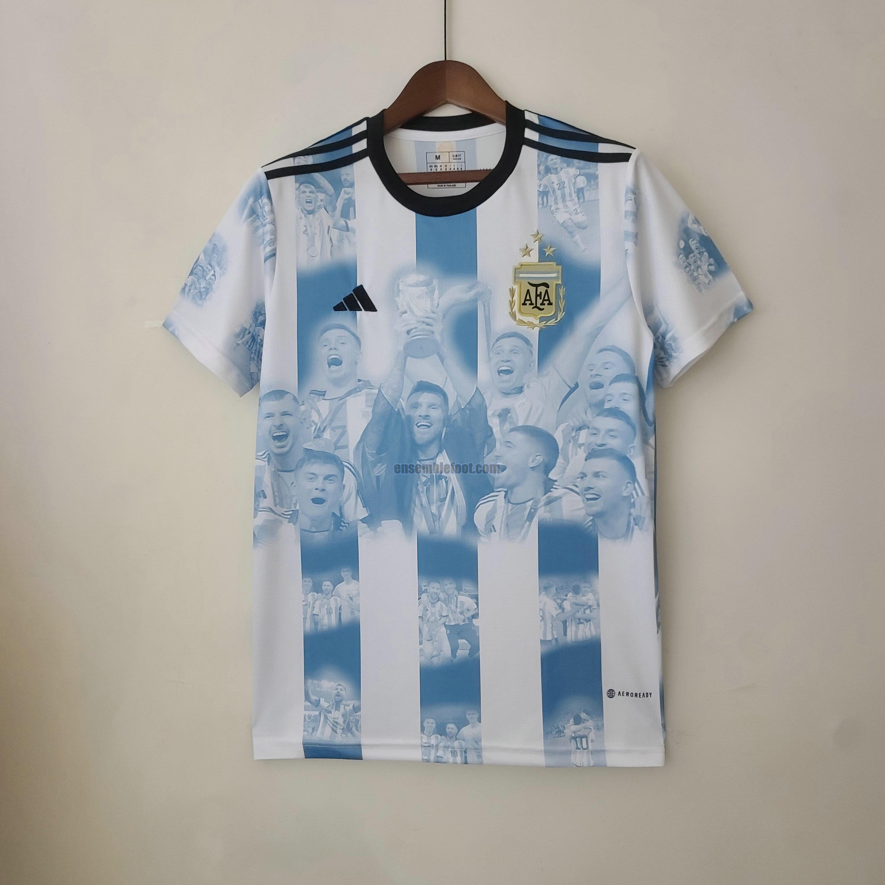maillots argentine 2022 champion commemorative edition