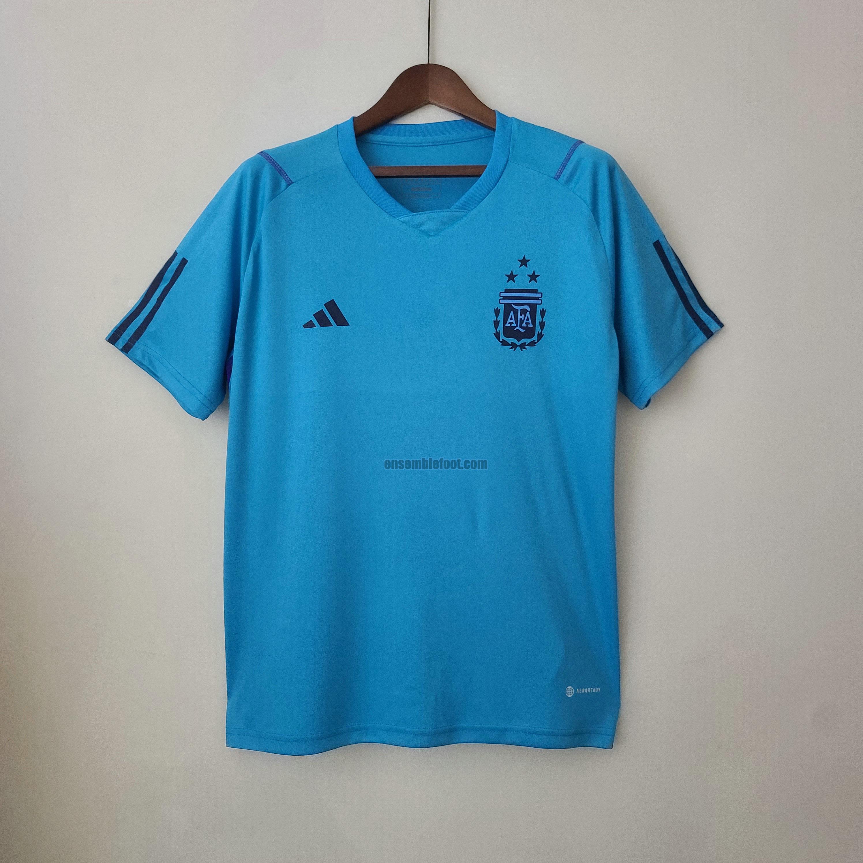 maillots argentine 2022 bleu training