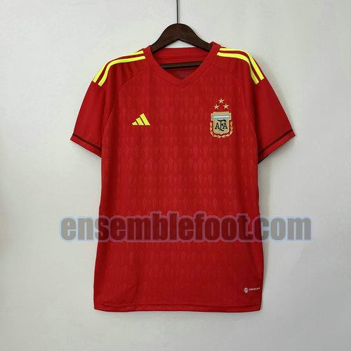 maillots argentine 2023-2024 rouge officielle rouge gardien