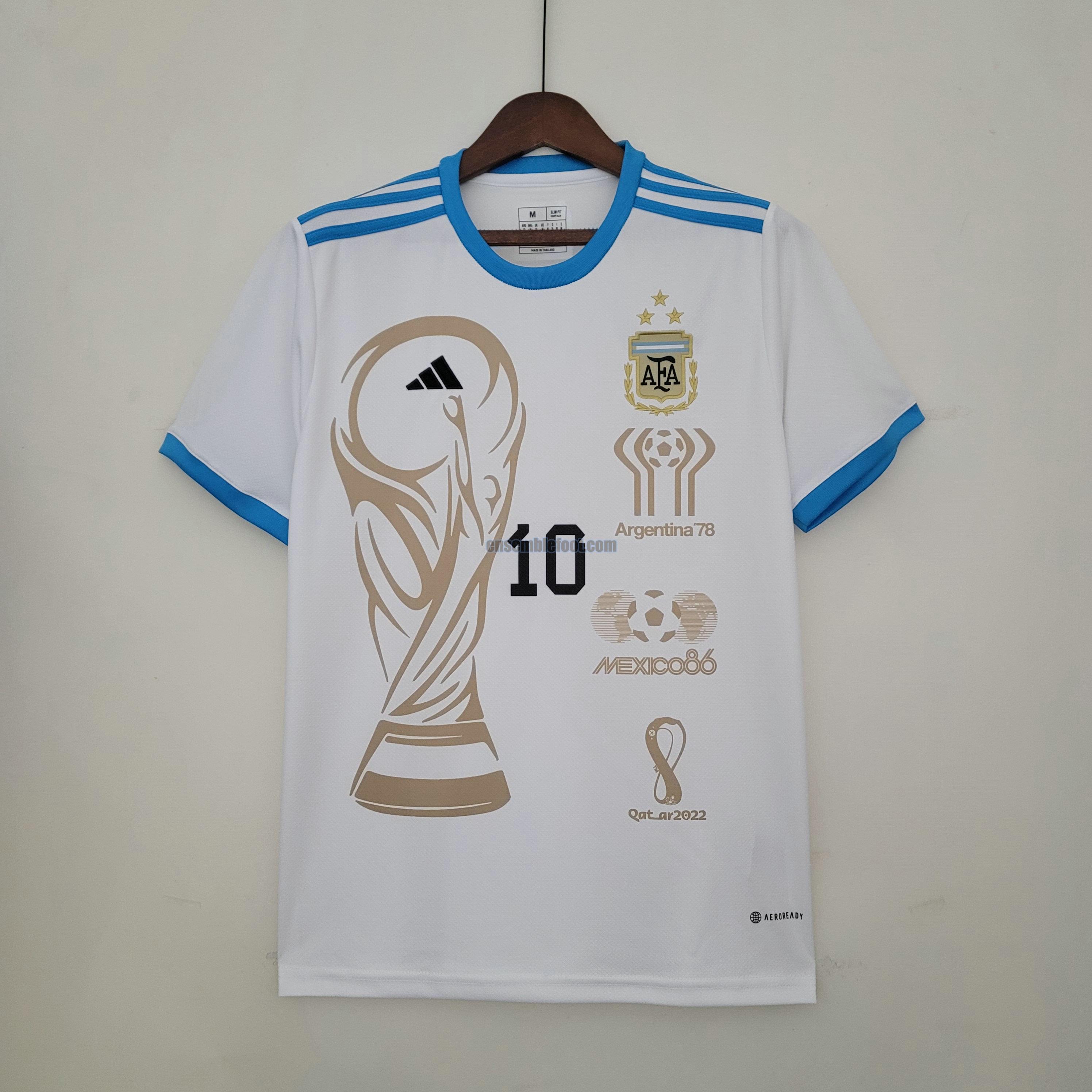 maillots argentine 2023 champion commemorative edition