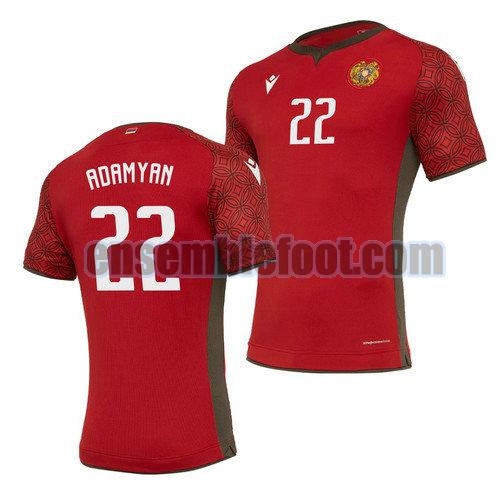 maillots armenia 2022 domicile sargis adamyan 22