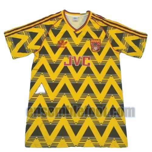 maillots arsenal 1991-1993 thaïlande exterieur
