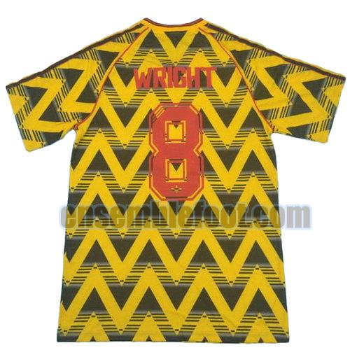 maillots arsenal 1991-1993 thaïlande exterieur wright 8