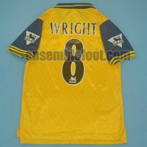maillots arsenal 1996-1997 exterieur wright 8