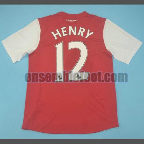 maillots arsenal 2011-2012 domicile henry 12