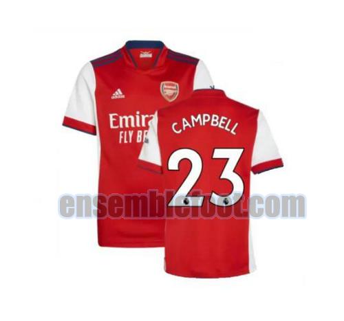 maillots arsenal 2021-2022 domicile campbell 23
