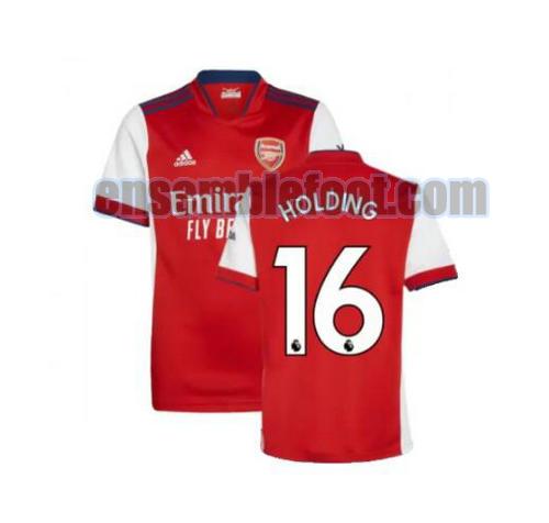 maillots arsenal 2021-2022 domicile holding 16