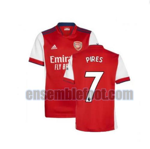 maillots arsenal 2021-2022 domicile pires 7