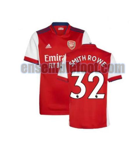 maillots arsenal 2021-2022 domicile smith rowe 32