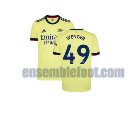 maillots arsenal 2021-2022 exterieur wenger 49