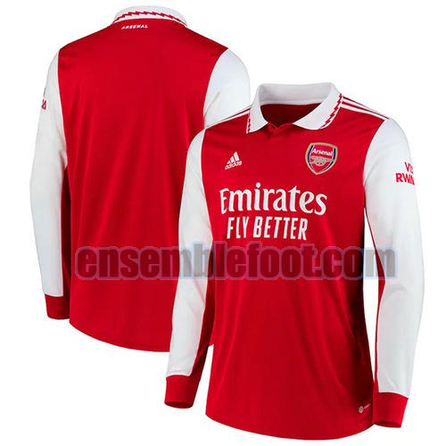 maillots arsenal 2022-2023 manches longues domicile