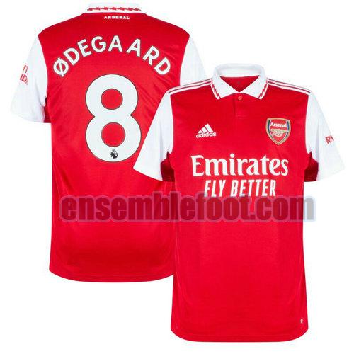 maillots arsenal 2022-2023 pas cher domicile odegaard 8