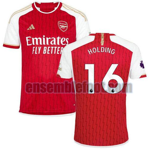 maillots arsenal 2023-2024 domicile holding 16