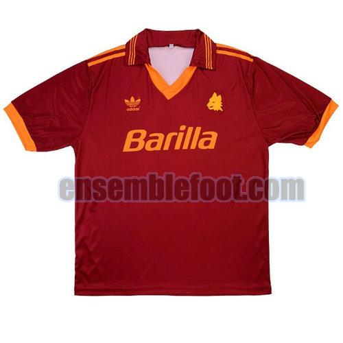 maillots as rome 1992-1994 domicile