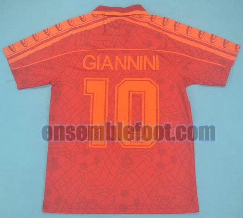 maillots as rome 1995-1996 domicile giannini 10