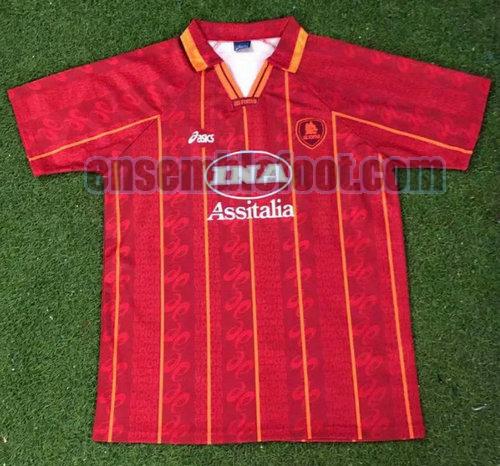 maillots as rome 1996-1997 domicile