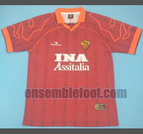 maillots as rome 1999-2000 domicile