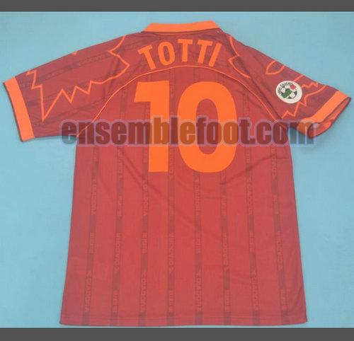 maillots as rome 1999-2000 domicile totti 10