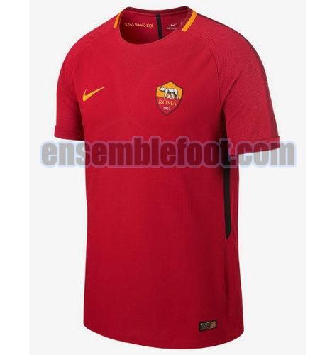 maillots as rome 2017-2018 domicile