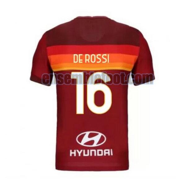 maillots as rome 2020-2021 priemra de rossi 16