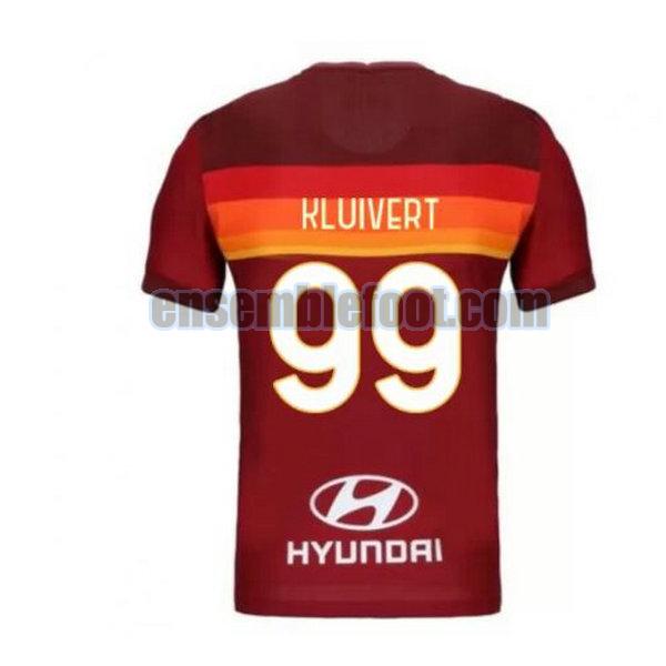 maillots as rome 2020-2021 priemra kluivert 99