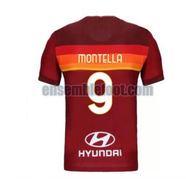 maillots as rome 2020-2021 priemra montella 9