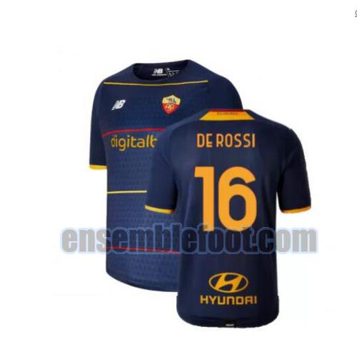 maillots as rome 2021-2022 4th de rossi 16