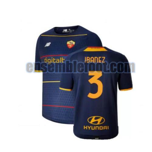 maillots as rome 2021-2022 4th ibanez 3