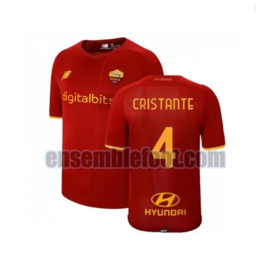 maillots as rome 2021-2022 domicile cristante 4