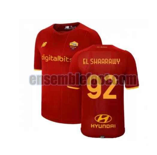 maillots as rome 2021-2022 domicile el shaarawy 92