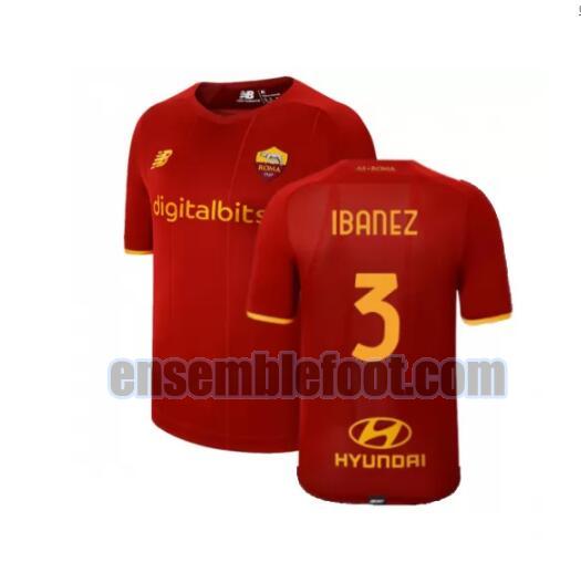 maillots as rome 2021-2022 domicile ibanez 3