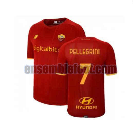 maillots as rome 2021-2022 domicile pellegrini 7