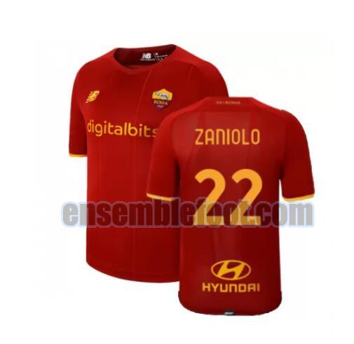 maillots as rome 2021-2022 domicile zaniolo 22