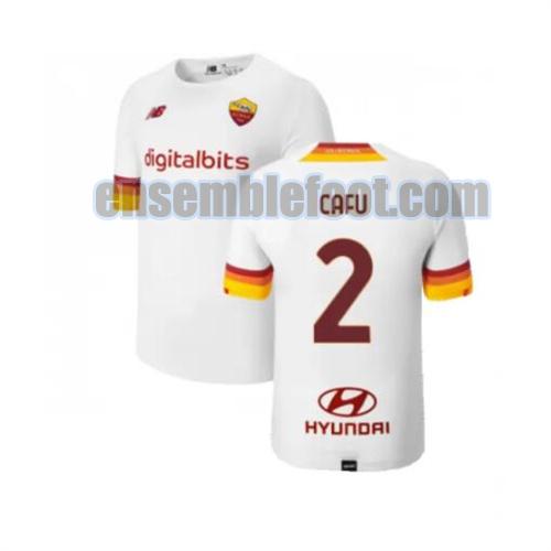 maillots as rome 2021-2022 exterieur cafu 2