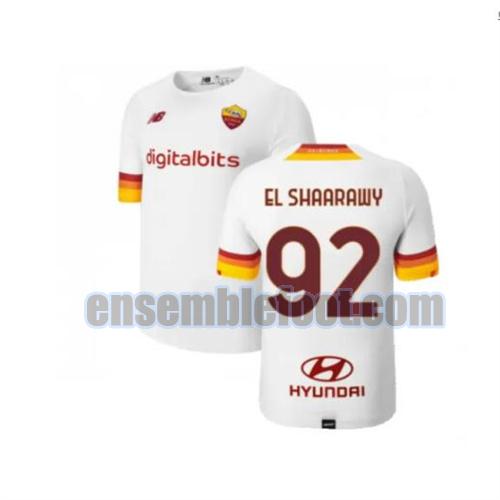 maillots as rome 2021-2022 exterieur el shaarawy 92