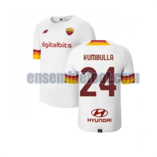 maillots as rome 2021-2022 exterieur kumbulla 24