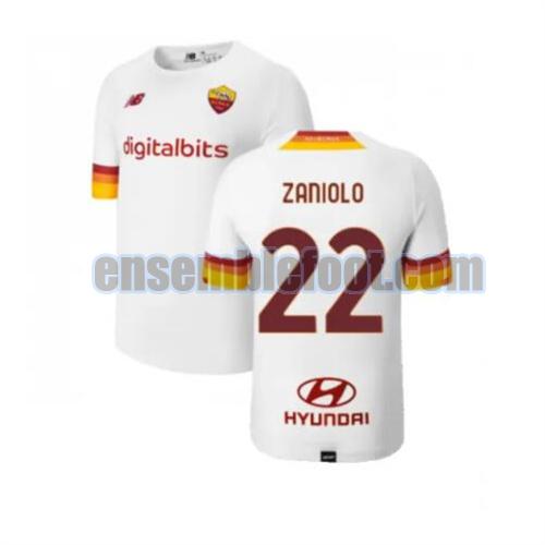 maillots as rome 2021-2022 exterieur zaniolo 22