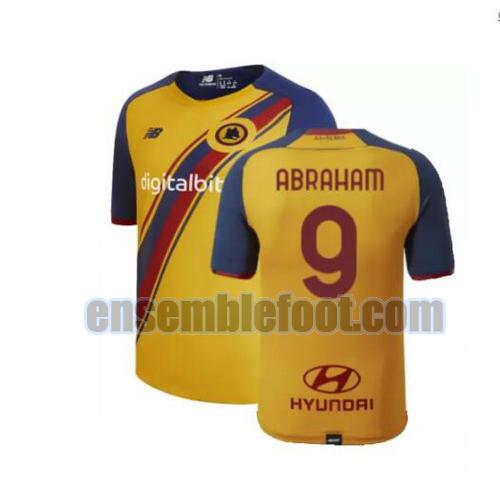 maillots as rome 2021-2022 troisième abraham 9