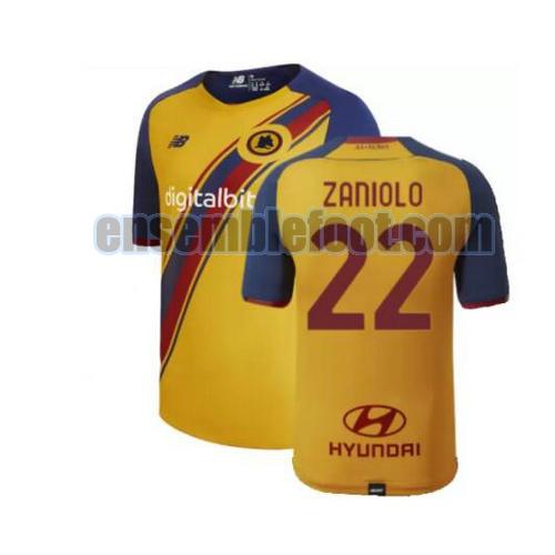 maillots as rome 2021-2022 troisième zaniolo 22