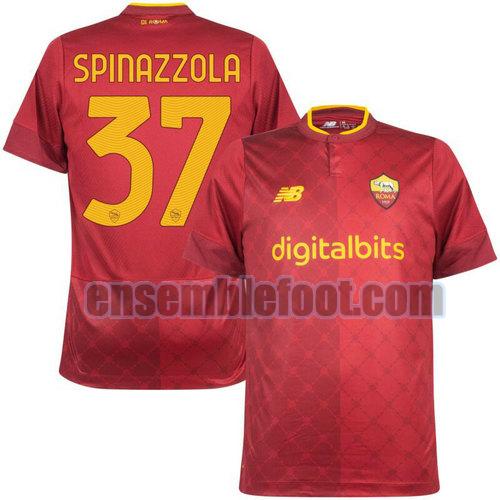 maillots as rome 2022-2023 pas cher domicile spinazzola 37